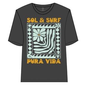 Pura Vida ‘Sol & Surf’ Tee l Medium
